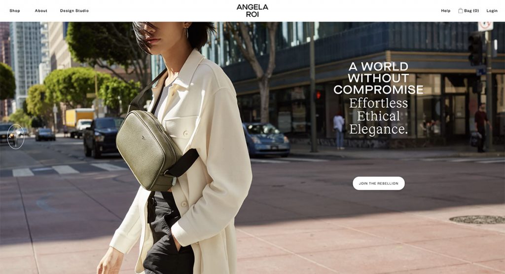 Angela Roi素食手袋品牌
